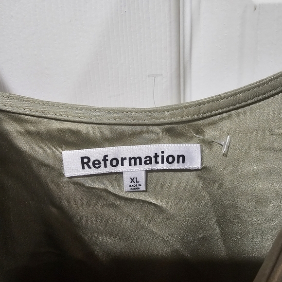 Reformation Madrigal Satin Maxi Dress - Picture 7 of 9